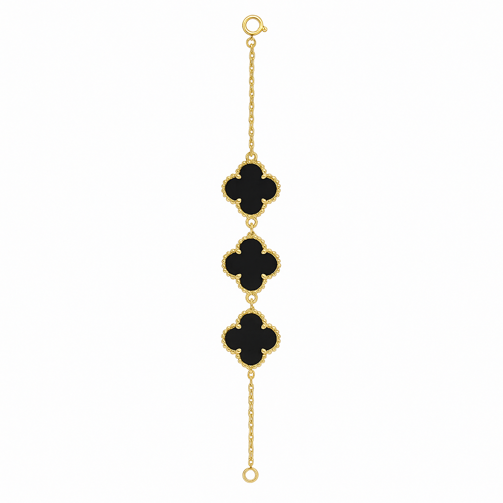 Black Alhambra Bracelet
