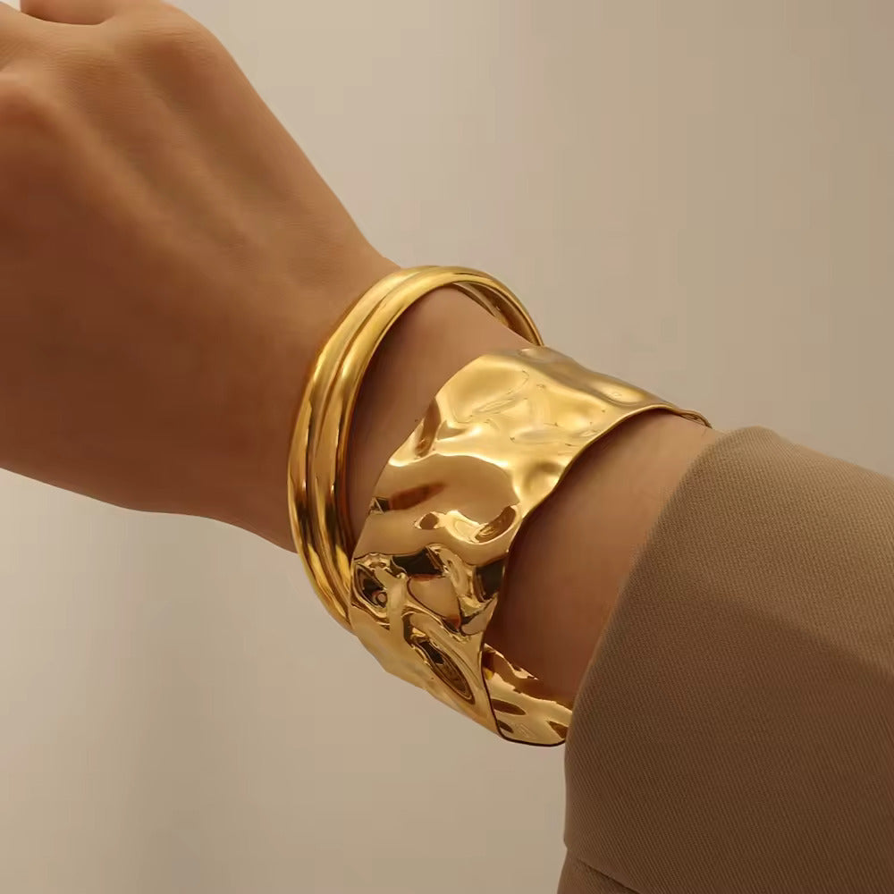 Non tarnish bracelets, gold plated in canada